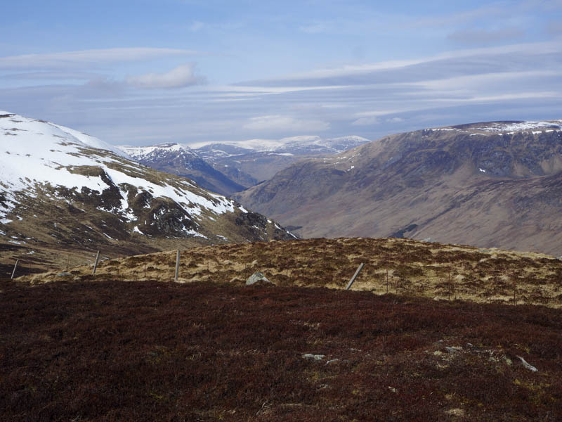 Upper Glen Clova and towards Lochnagar