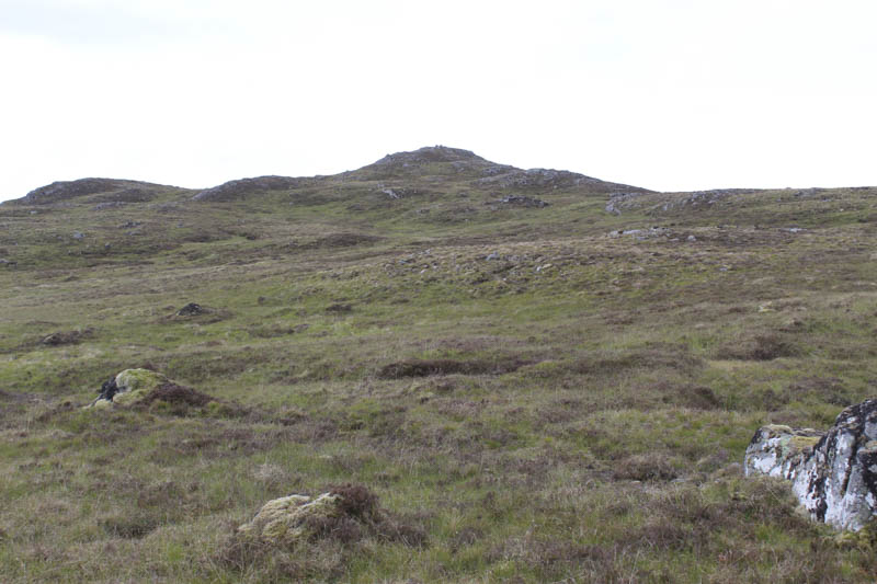 Approaching summit of Sron a' Chlaonaidh