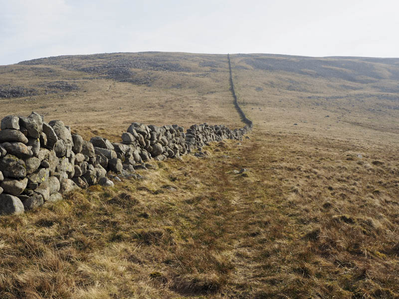 Ascent route Cairnsmore of Carsphairn