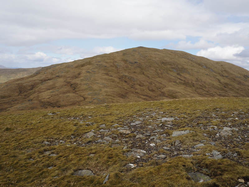 Route onto Beinn Chuirn