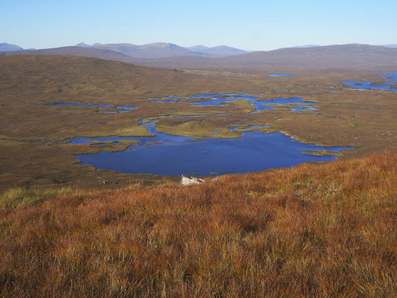 Loch Buidhe and Lochan na Stainge