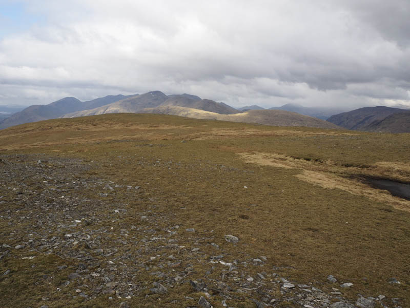 Beinn Lurachan. Beinn Eunaich beyond