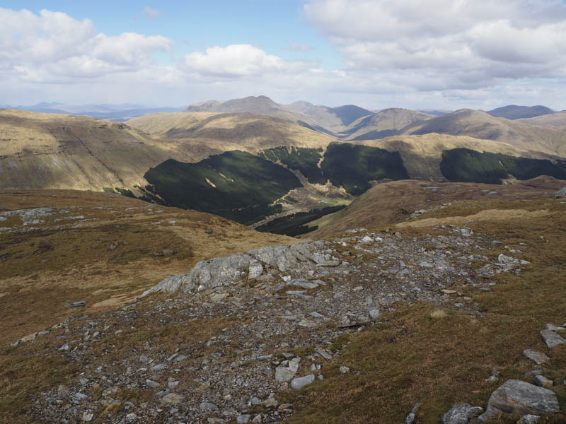 Glen Lochy, Beinn Bhreac-liath and Auch Gleann