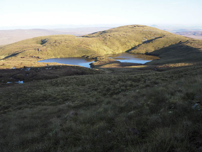 Twin lochans of Lochan nan Cuilean and Meall Eudainn