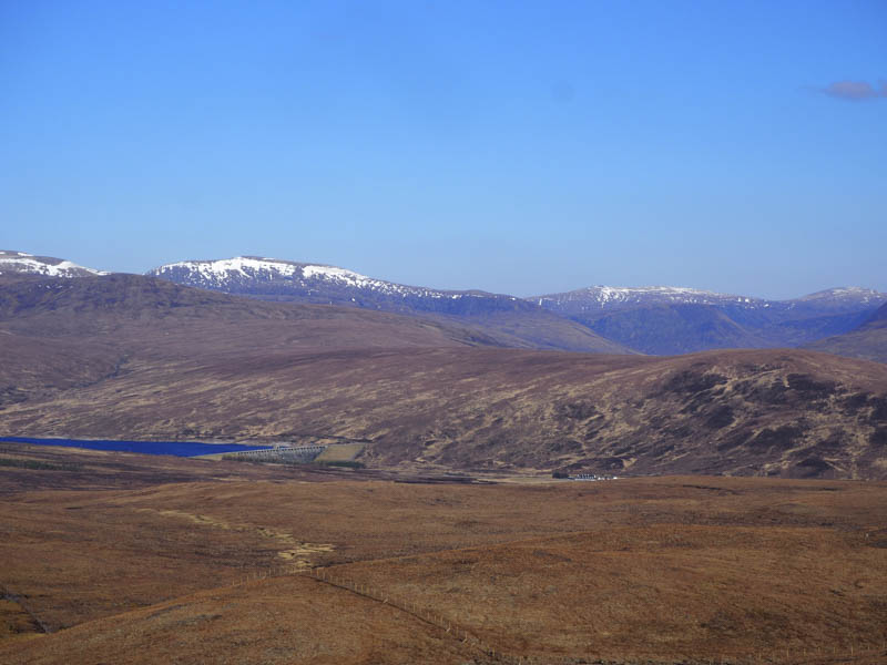 Glascarnoch Dam and Aultguish Inn