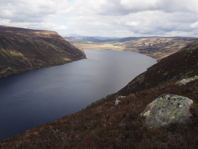 Loch Muick and towards the Spittal of Glenmuick