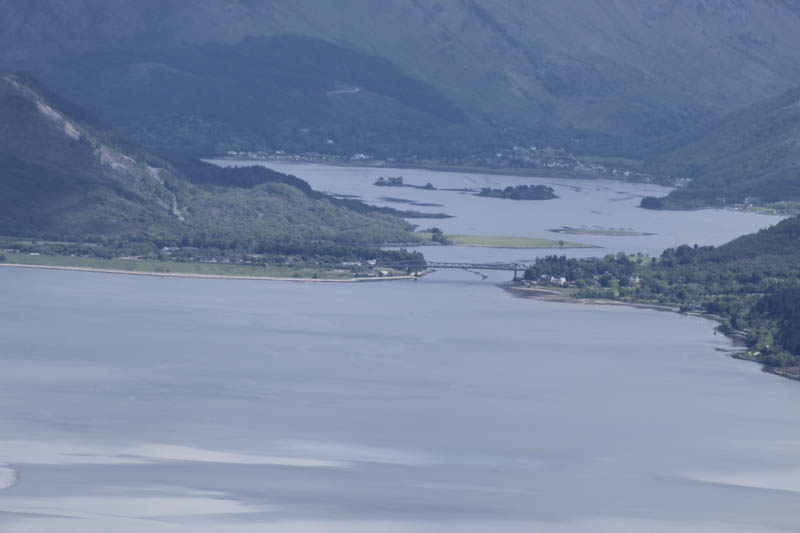 Ballachulish Bridge and Loch Leven - zoomed