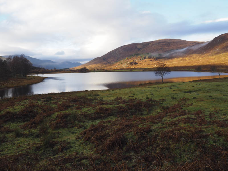 Loch Carrie and Mullach Tarsuinn