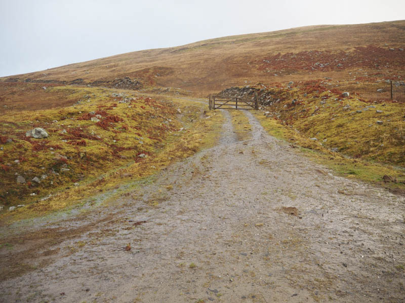 Start of walk, Glen Lyon