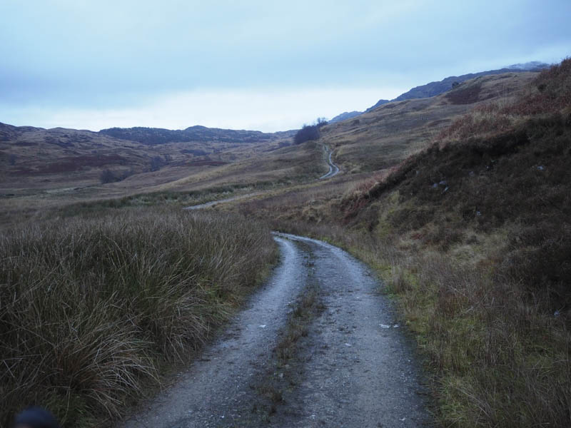 Track up east side of the Snaid Burn