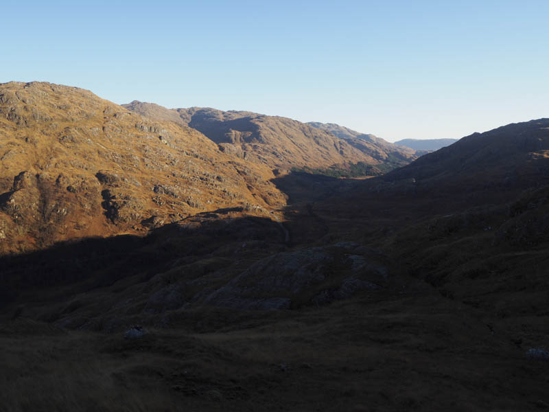 East towards Glenfinnan