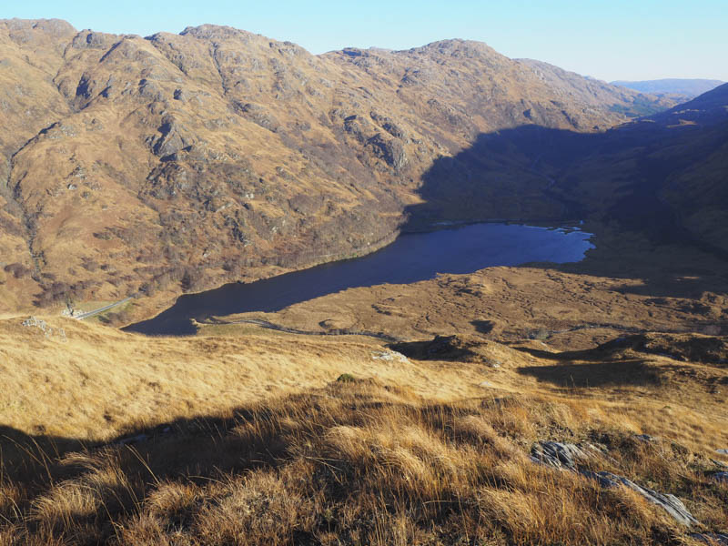 Loch Eilt and approach route for Sgurr na Paite