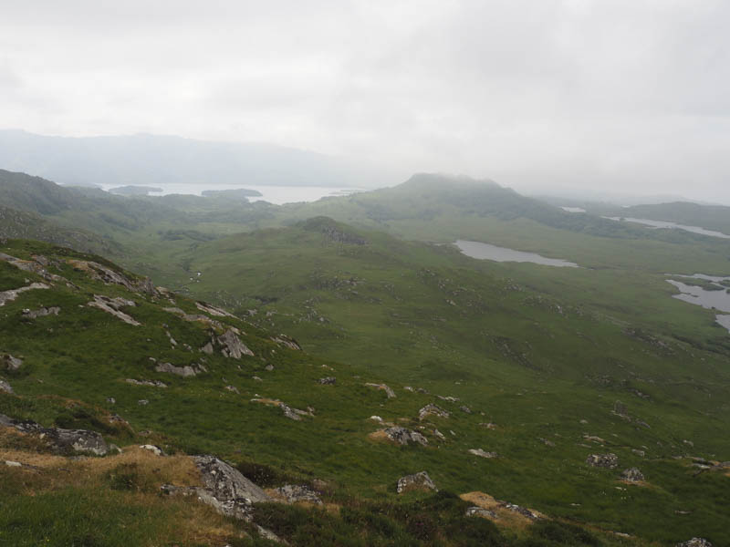 Loch Morar in the distance