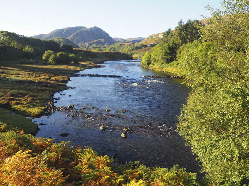 River Ewe and Creag Mhor Thollaidh