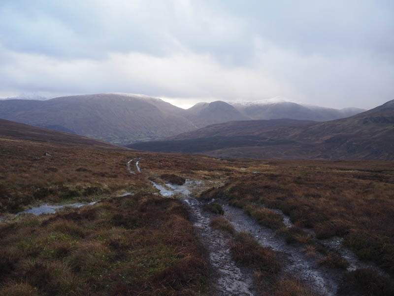 Across Glen Lyon towards Meall Ghaordaidh