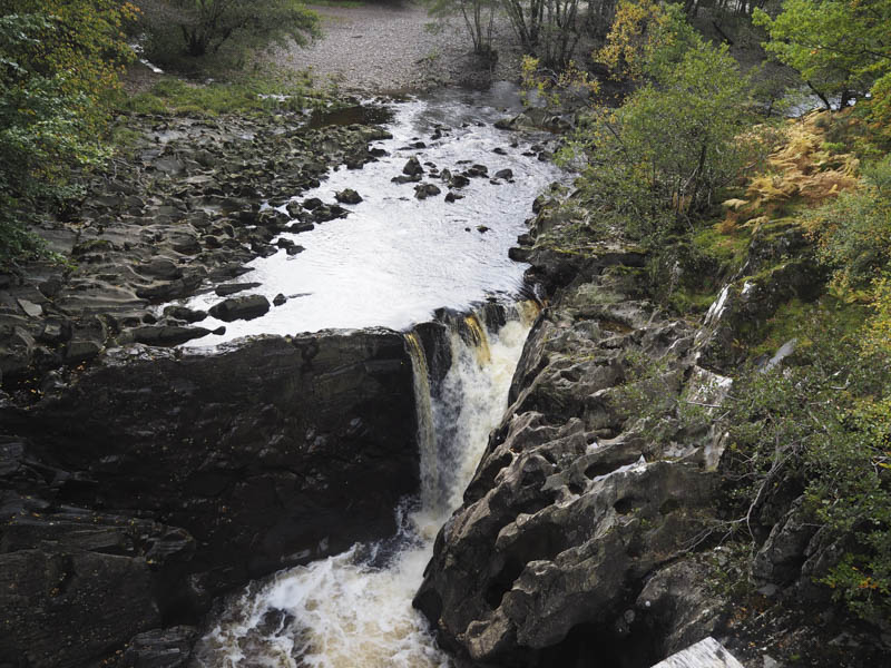 River Spean and Waterfall at the Monessie Gorge