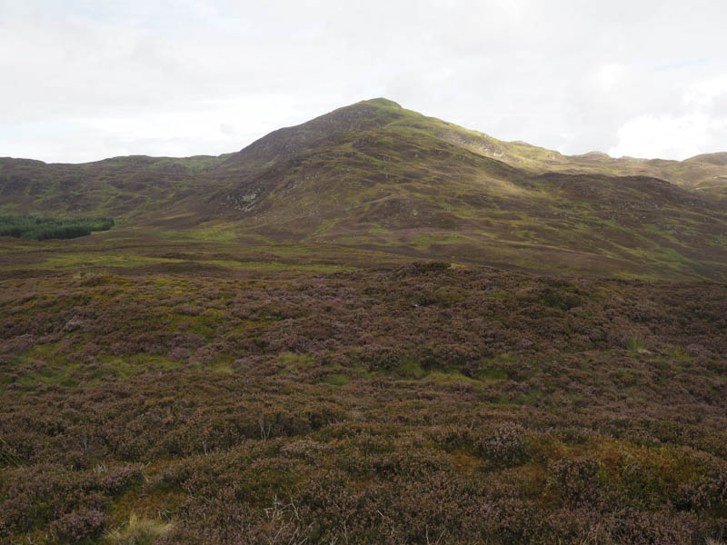 Route onto Farragon Hill