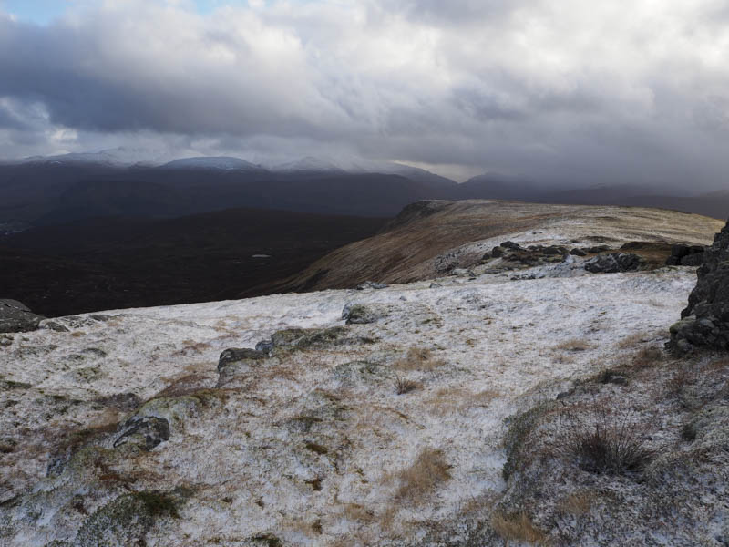 Cam Chreag South-East Ridge and The Lawers Range