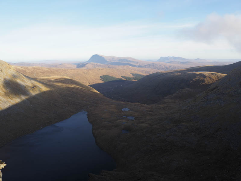 Coire Loch. Ben Hope and Ben Loyal