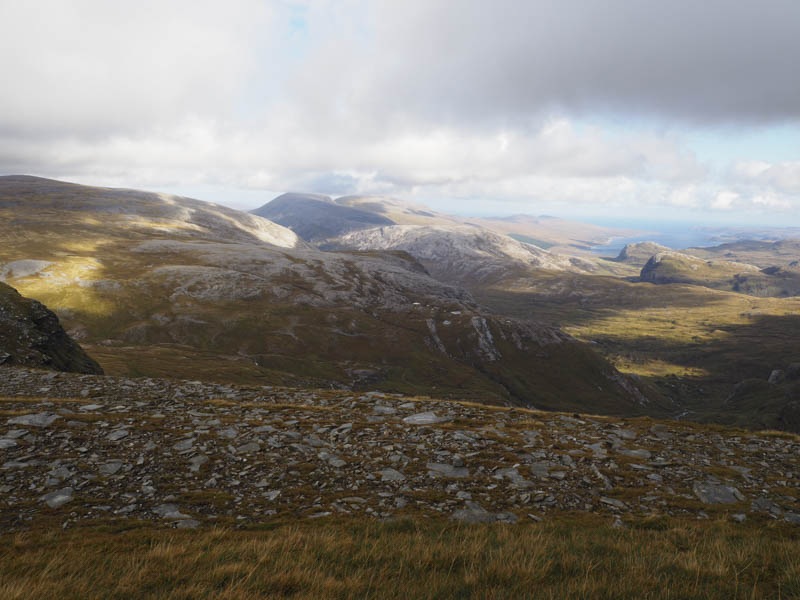 Cranstackie, Beinn Spionnaidh and Loch Eriboll