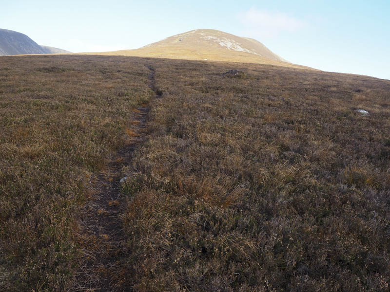 Path onto South Ridge, Beinn Mheadhonach