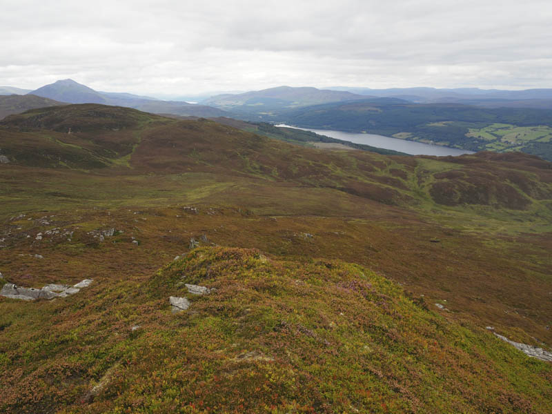 Schiehallion and Loch Tummel from Meall an Fhearna