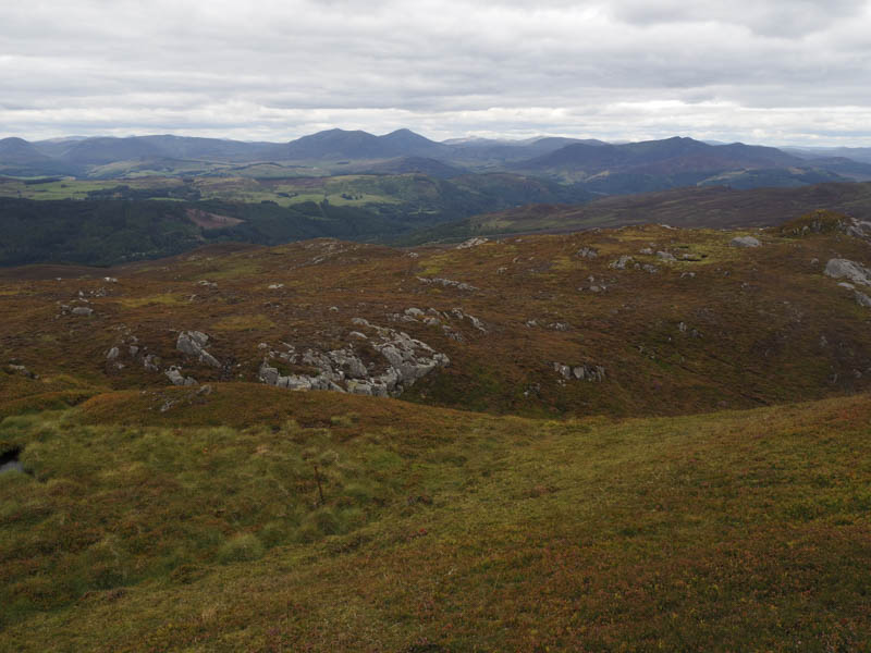 Beinn a' Ghlo and Ben Vrackie