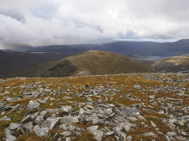 Creachan Thormaid. Loch More and Loch Stack