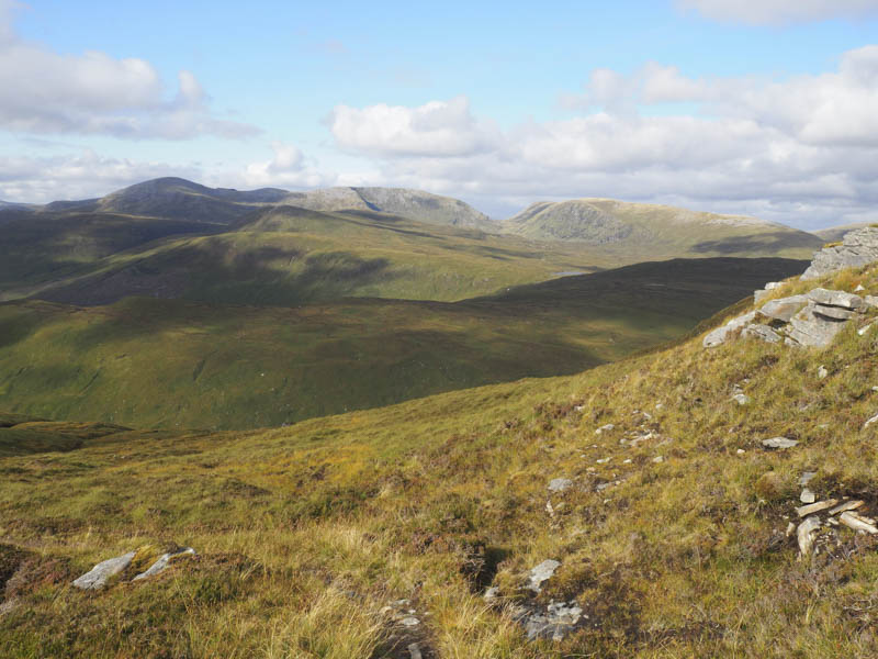 Meallan Liath Coire Mhic Dhughaill and Carn an Tionail