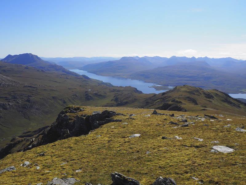 Slioch, Loch Maree and the Torridon Mountains