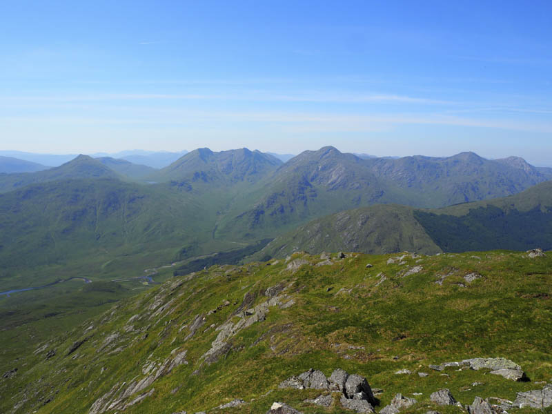 Braigh nan Uamhachan, Streap, Sgurr Thuilm and Sgurr nan Coireachan