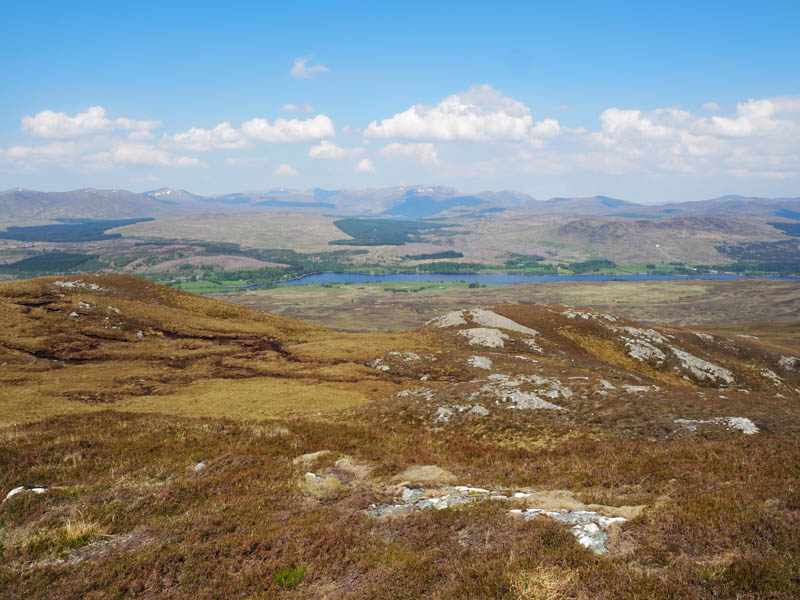 Loch Rannoch and towards the West Drumochter Hills