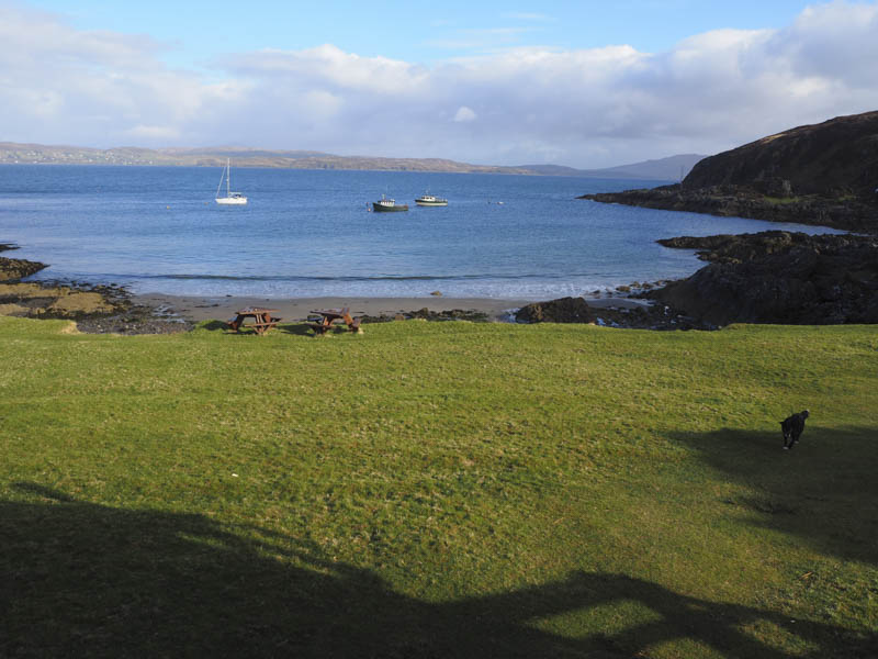 Doune Bay, Sound of Sleat and Isle of Skye