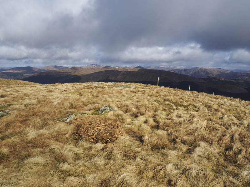 Across Glen Lean to Sgorach Mor and Creag a'Chanuill