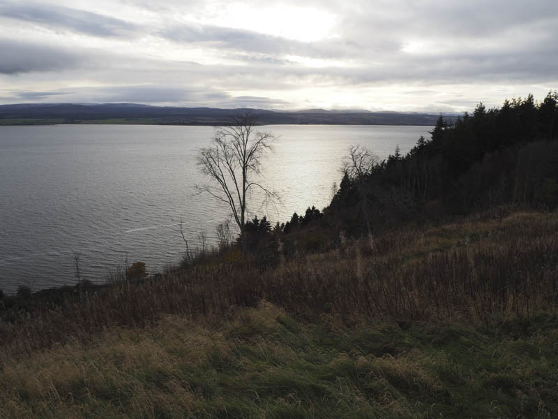 Across the Moray Firth to Inverness Airport