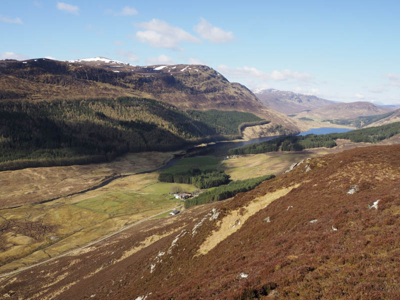 Loch Beannacharain and Meall Buidhe