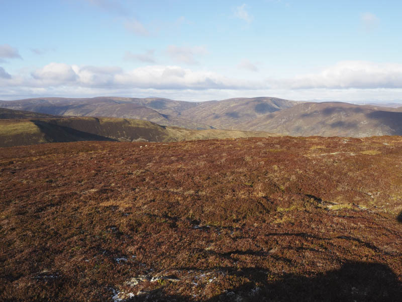 Across Glen Almond to Beinn na Gainimh