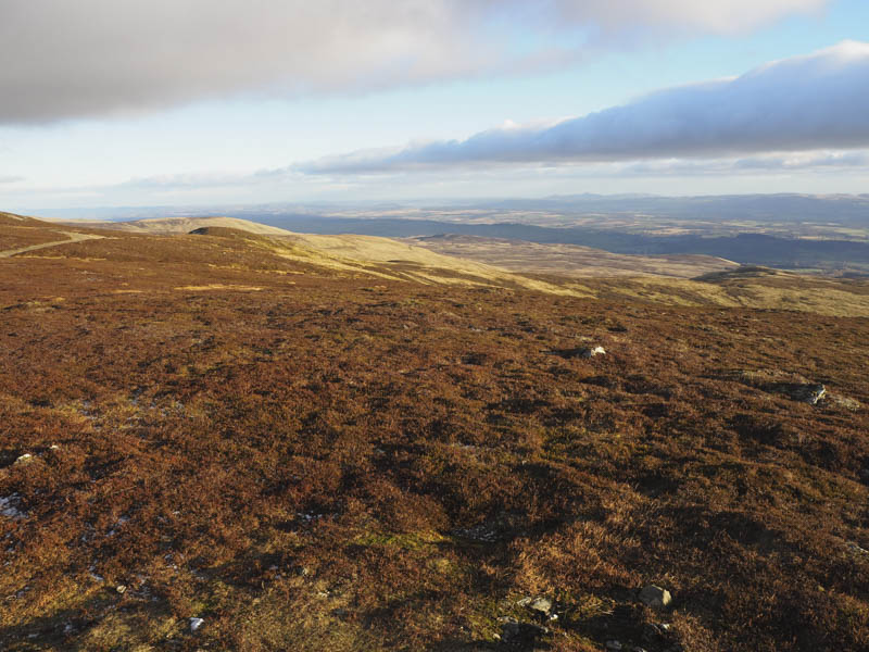 The Fife Lomonds in the distance