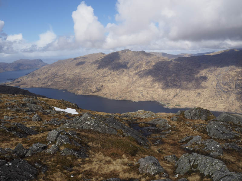 Loch Nevis, Beinn Bhuidhe and Meall Bhasiter