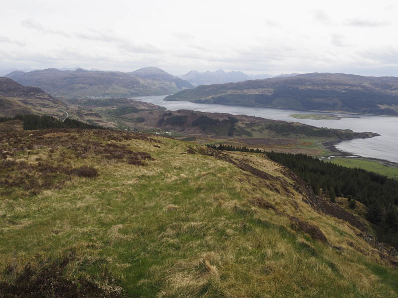 Loch Alsh and towards Dornie