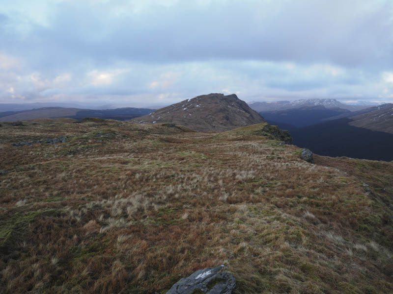 Creag Tharsuinn from Meall Dubh