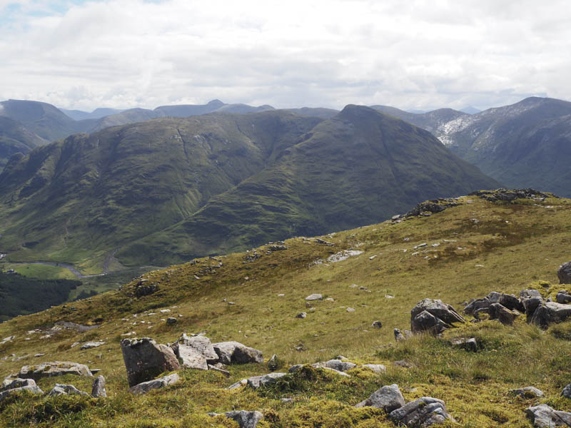 Stob Dubh and Stob Coir an Albannaich