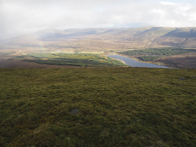 Dalwhinnie and north end of Loch Ericht