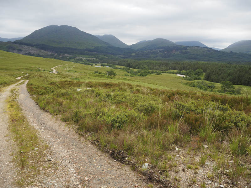 Looking back to Callop Cottage