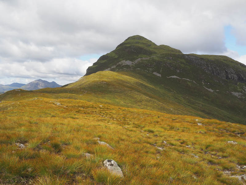 Route onto Beinn na Caillich