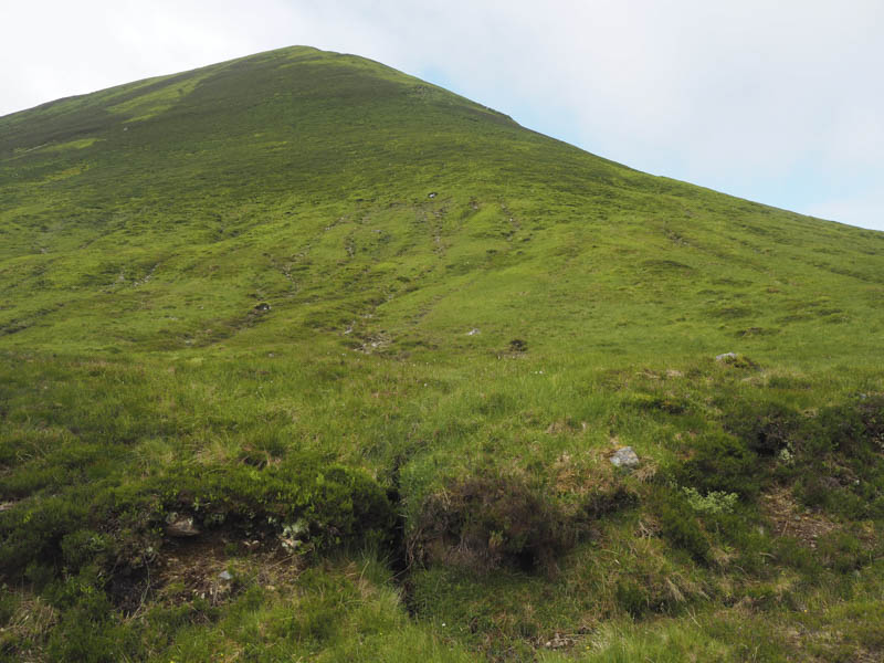 Start of climb to Sron Bhuirich