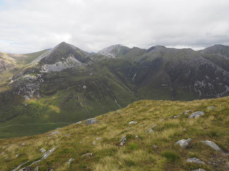 Stob Ban, Sgurr a'Mhaim and Sgurr an Iubhair