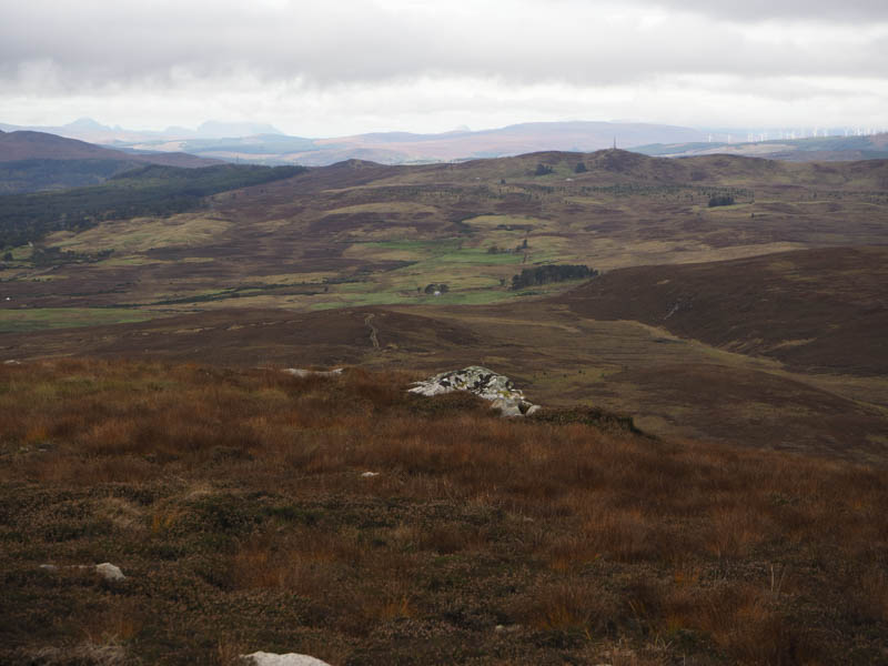 Cnoc a' Choire Bhuidhe from Cnoc Dubh Mor