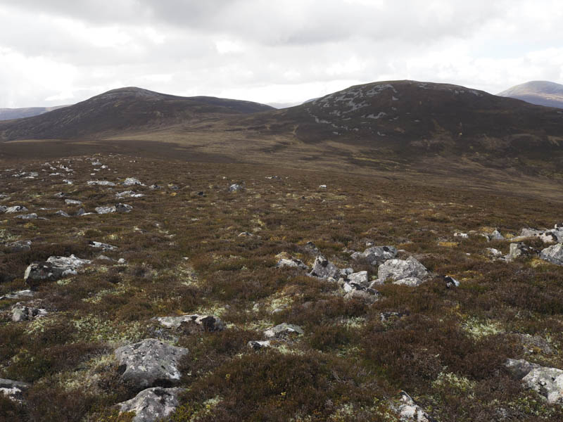 Meallach Bheag and Meallach Mhor from Clach-mheall