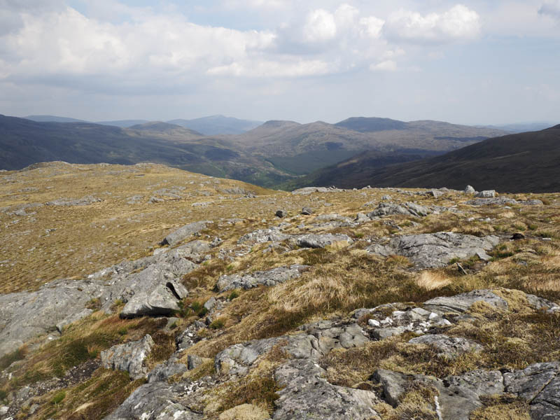 Glen Cannich Hills including Sgorr na Diollaid